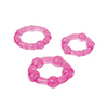 Silicone Island Rings - Pink - Penis Enhancement