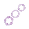 Silicone Island Rings - Purple - Penis Enhancement