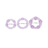 Silicone Island Rings - Purple - Penis Enhancement