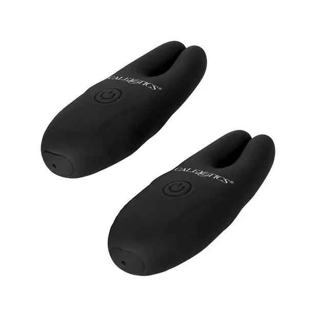 Silicone Nipple Clamps w/Remote, Black