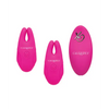 Silicone Nipple Clamps w/Remote, Pink