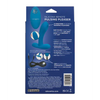 Silicone Pulsing Pleaser w/Remote, Blue