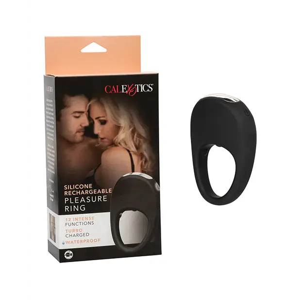 Silicone Rechargeable Pleasure Ring - Penis Enhancement