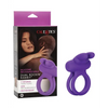 Silicone Rechargeable Rockin’ Rabbit Enhancer - Purple - Penis Enhancement