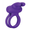Silicone Rechargeable Rockin’ Rabbit Enhancer - Purple - Penis Enhancement