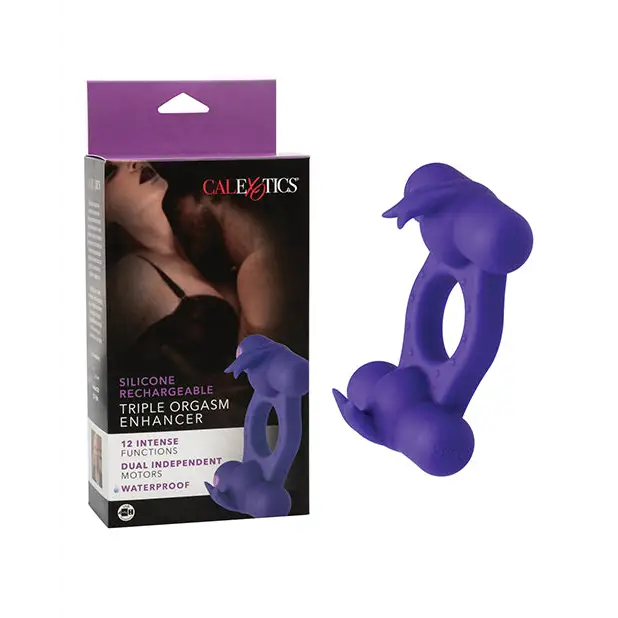 Silicone Rechargeable Triple Orgasm Enhancer