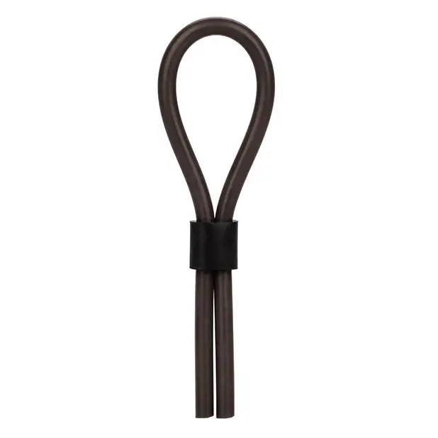 Silicone Stud Lasso - Black - Penis Enhancement