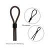 Silicone Stud Lasso - Black - Penis Enhancement