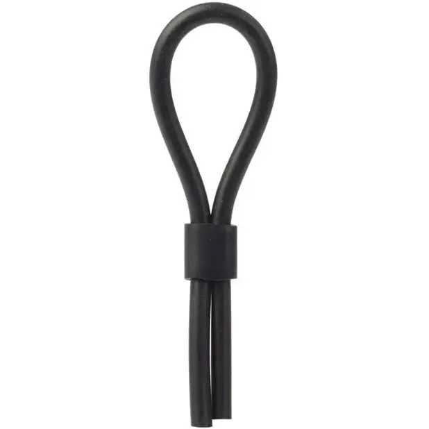 Silicone Stud Lasso - Black - Penis Enhancement