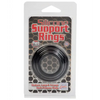 Silicone Support Rings - Black - Penis Enhancement