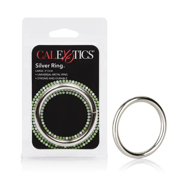 Silver Ring - Large - Penis Enhancement