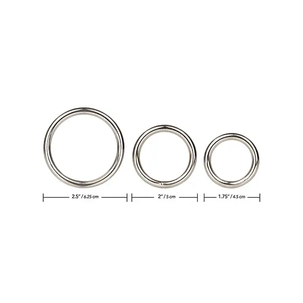 Silver Ring Set - Penis Enhancement