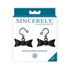 Sincerely Bow Tie Nipple Jewelry