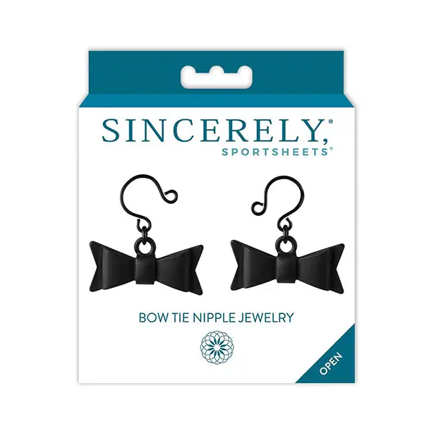 Sincerely Bow Tie Nipple Jewelry