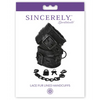 Sincerely Lace Fur Lined Handcuffs