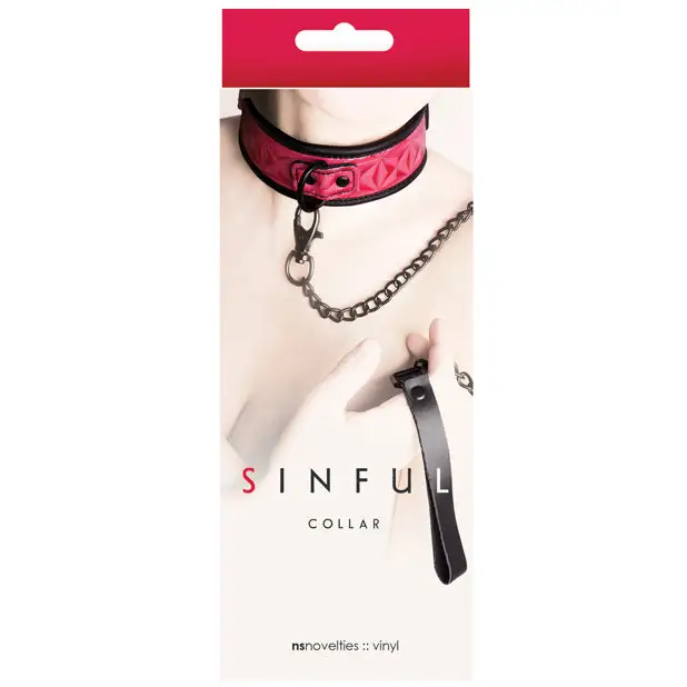 Sinful Collar, Pink
