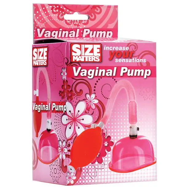 Size Matters Clitoris Vaginal Pump Kit, Pink