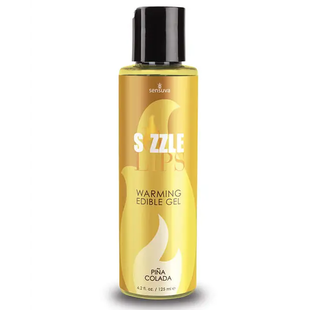 Sizzle Lips Warming Gel, 4.2 oz Pina Colada