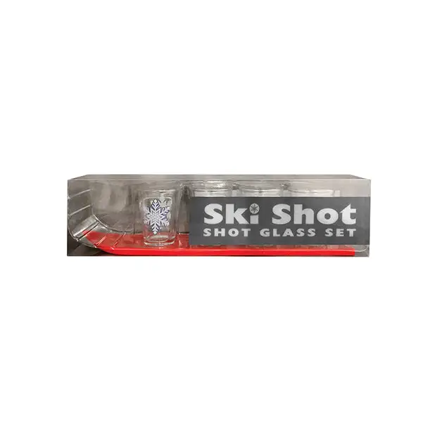 Ski Shot Glass Set - Set of 4