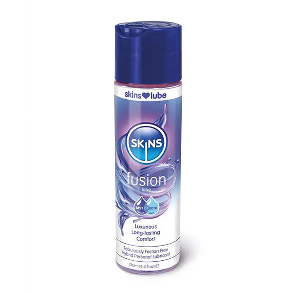 Skins Fusion Hybrid Silicone & Water Based Lubricant - 4.4 oz - Lubricants