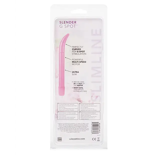 Slender G Spot - Pink - Vibrators