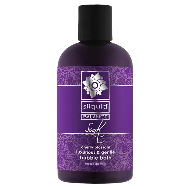 Sliquid Balance Soak, 8.5 oz Cherry Blossom