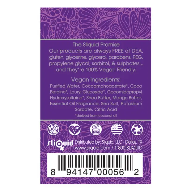 Sliquid Balance Soak, 8.5 oz Cherry Blossom