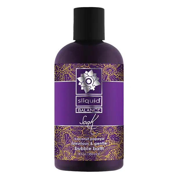 Sliquid Balance Soak, 8.5 oz Coconut Papaya