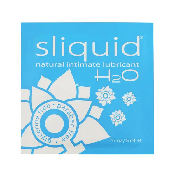 Sliquid Naturals H2O -.17 oz Pillow - Lubricants