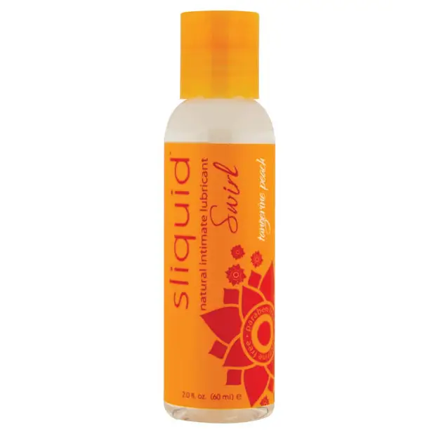 Sliquid Naturals Swirl Lubricant, 2 oz Tangerine Peach