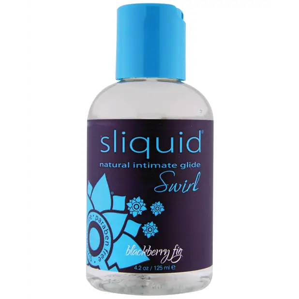 Sliquid Naturals Swirl Lubricant, 4.2 oz Blackberry Fig