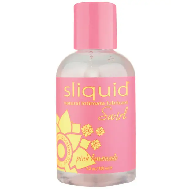 Sliquid Naturals Swirl Lubricant, 4.2 oz Pink Lemonade