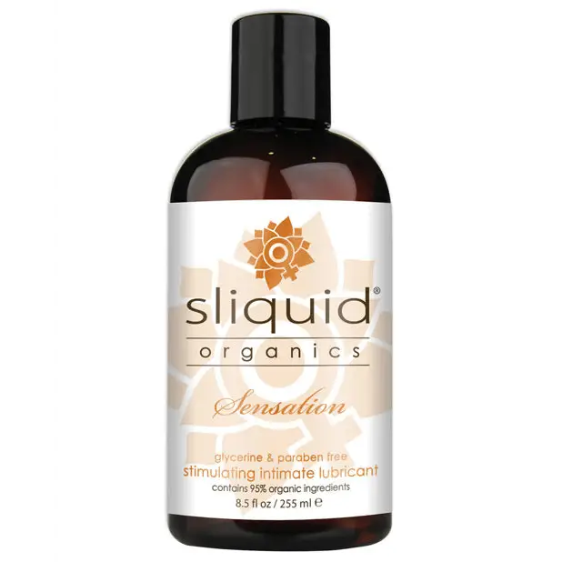 Sliquid Organics Sensation Lubricant, 8.5 oz
