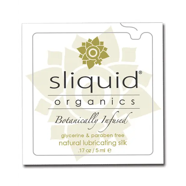 Sliquid Organics Silk Lubricant -.17 oz Pillow - Lubricants