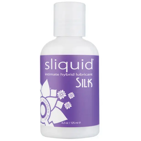 Sliquid Silk Hybrid Lube Glycerine & Paraben Free - 4.2 oz - Lubricants