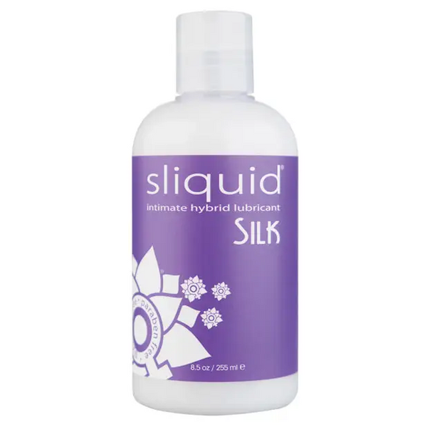 Sliquid Silk Hybrid Lube Glycerine & Paraben Free - 8.5 oz - Lubricants