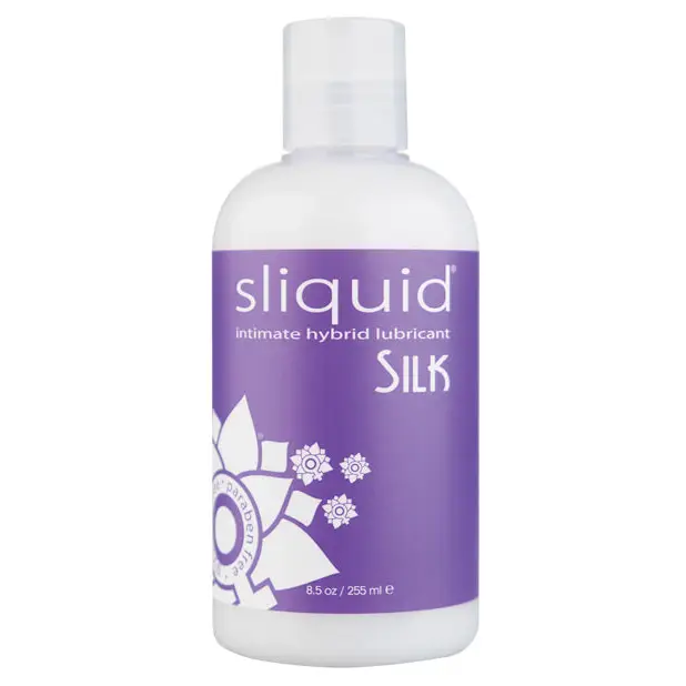 Sliquid Silk Hybrid Lube Glycerine & Paraben Free - 8.5 oz - Lubricants