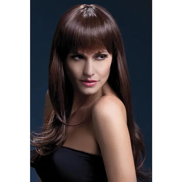 Smiffy The Fever Wig Collection Sienna - Brown - Costumes