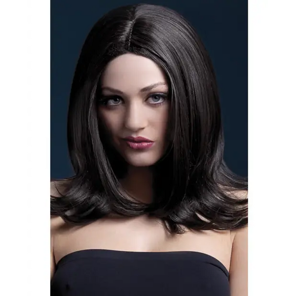 Smiffy The Fever Wig Collection Sophia - Brown - Costumes