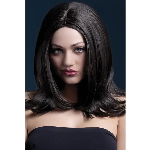 Smiffy The Fever Wig Collection Sophia - Brown - Costumes