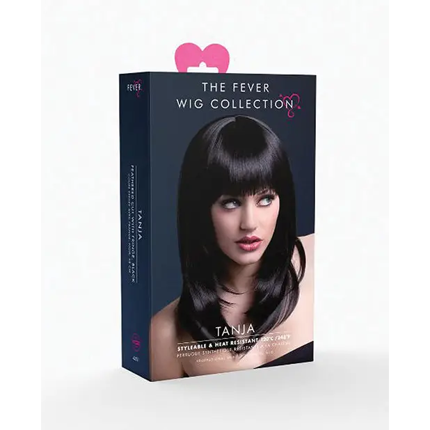 Smiffy The Fever Wig Collection Tanja - Black - Costumes