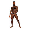 Snaked Metallic Coated Power Sock Black/Blue S/M