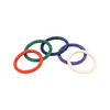 Spartacus 1.5’’ Rubber Cock Ring Set - Rainbow Pack of 5 - Penis Enhancement