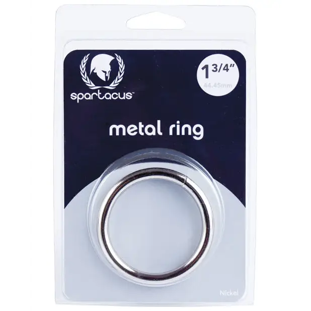 Spartacus 1.75’’ Nickel Cock Ring - Penis Enhancement