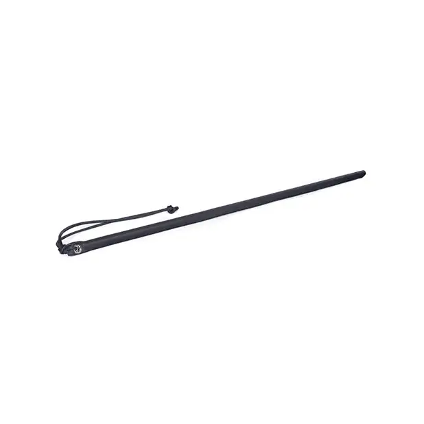 Spartacus 24’’ Leather Wrapped Cane - Black - Bondage Blindfolds & Restraints