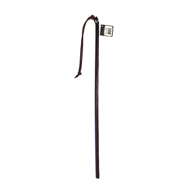 Spartacus 24’’ Leather Wrapped Cane - Burgundy - Bondage Blindfolds & Restraints