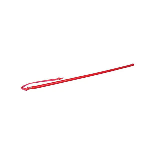 Spartacus 24’’ Leather Wrapped Cane - Red - Bondage Blindfolds & Restraints