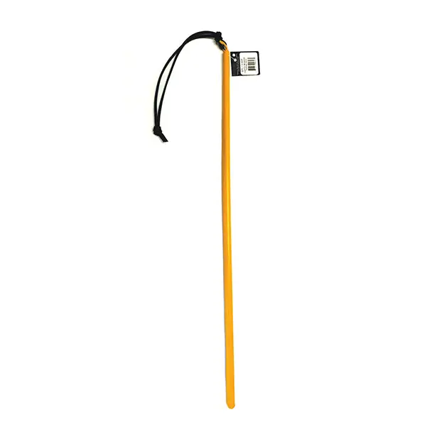 Spartacus 24’’ Leather Wrapped Cane - Yellow - Bondage Blindfolds & Restraints
