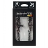 Spartacus Adjustable Alligator Nipple Clamps w/Black Chain - Bondage Blindfolds & Restraints