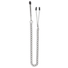 Spartacus Adjustable Tweezer Clamps w/Link Chain - Bondage Blindfolds & Restraints